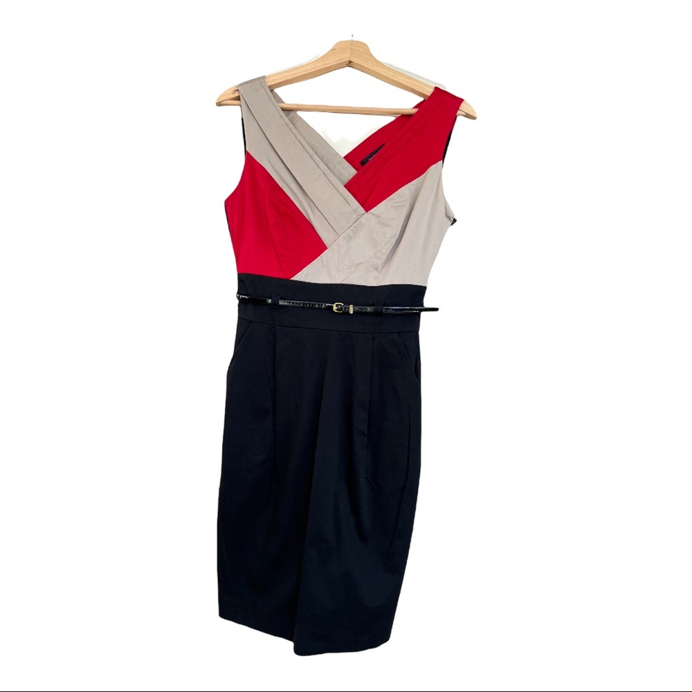 Tahari cotton dress, size 4
